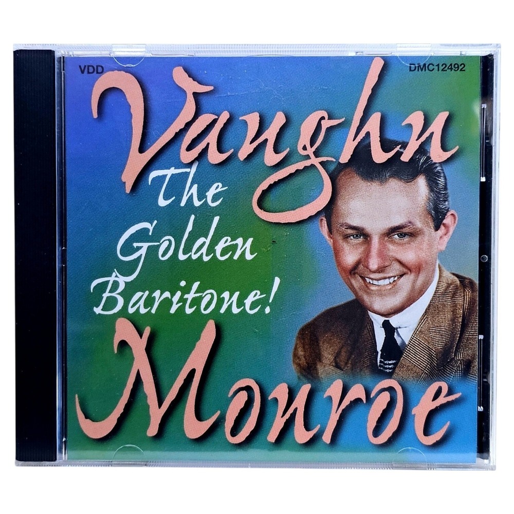 Vaughn Monroe The Golden Baritone CD Album DMC12492 Big Band Vocal Pop BMG Music